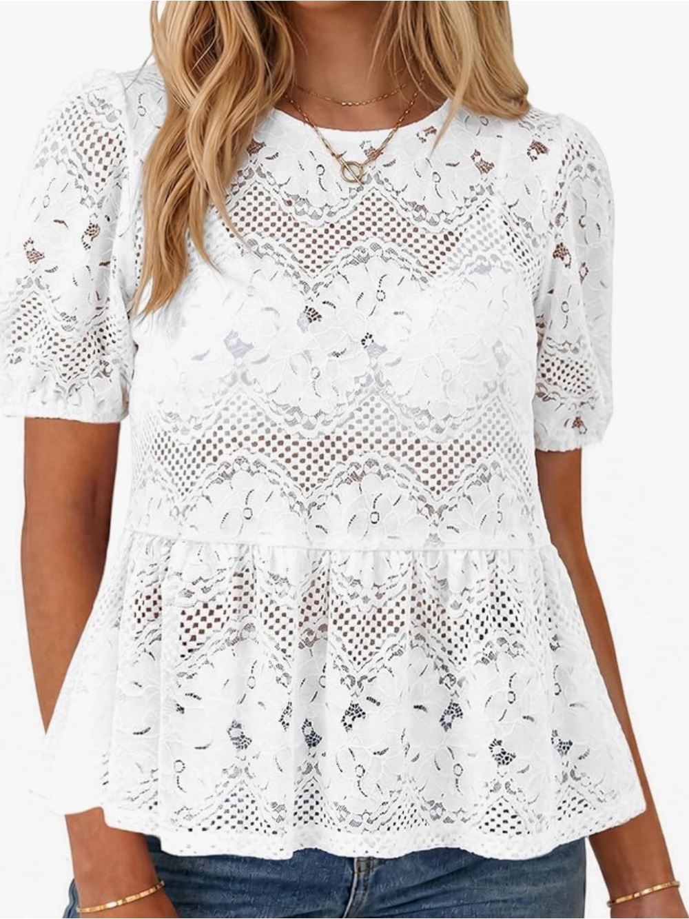 Womens lace top